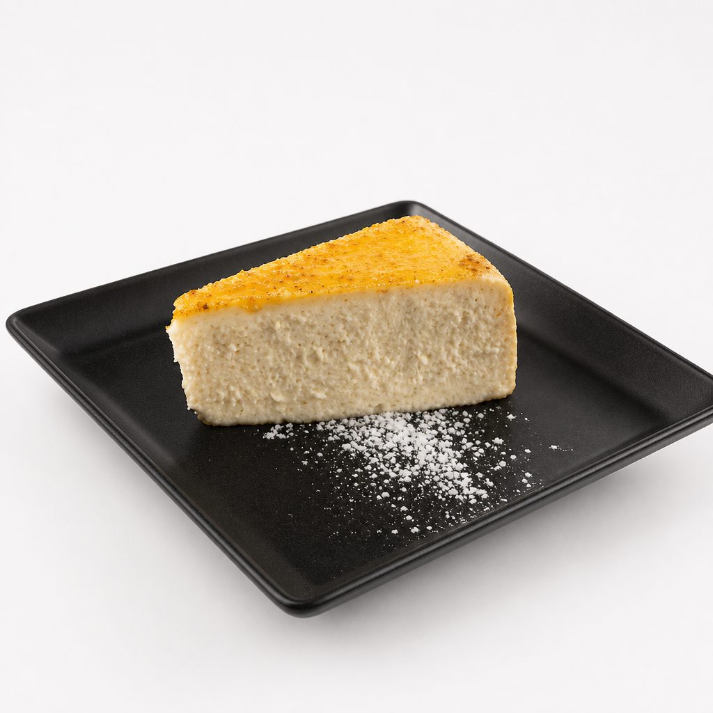 Crème Brulee Cheesecake.