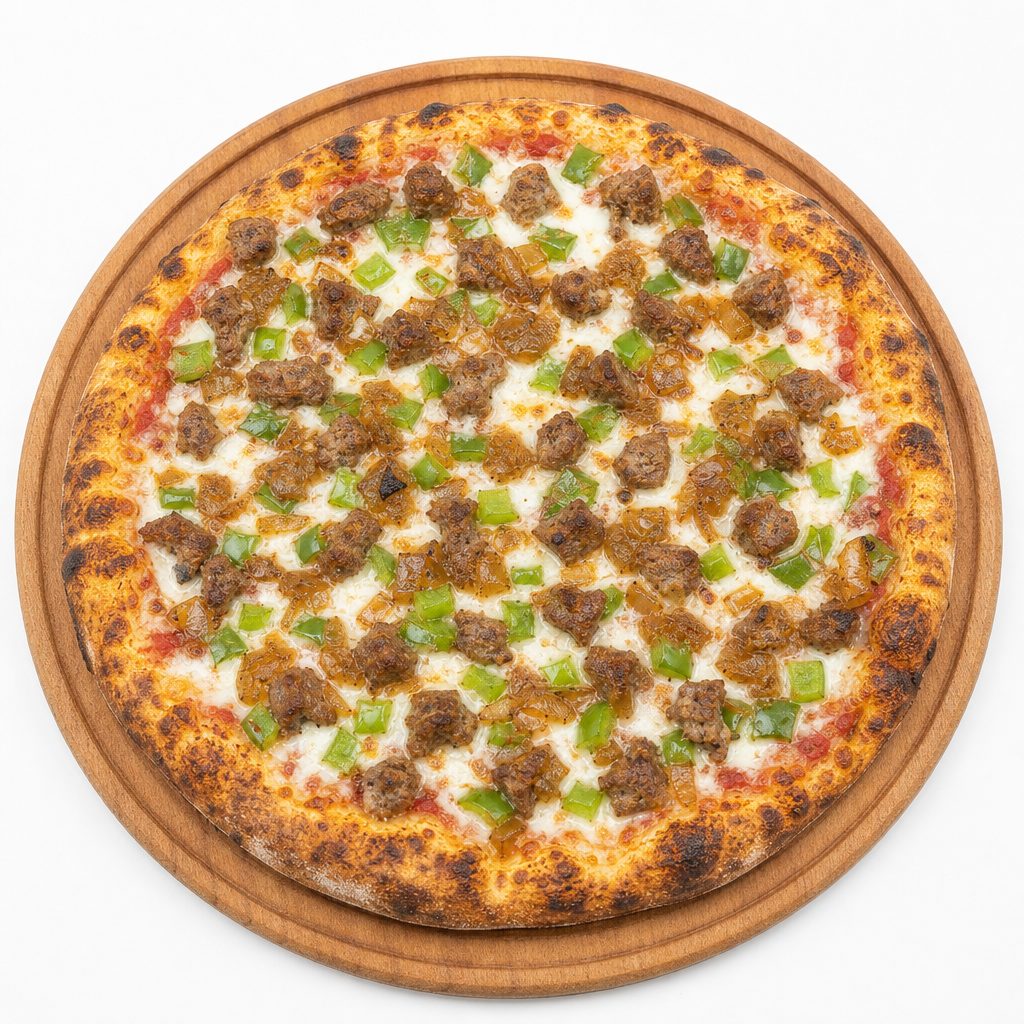 Sausage, Onion & Peppers.