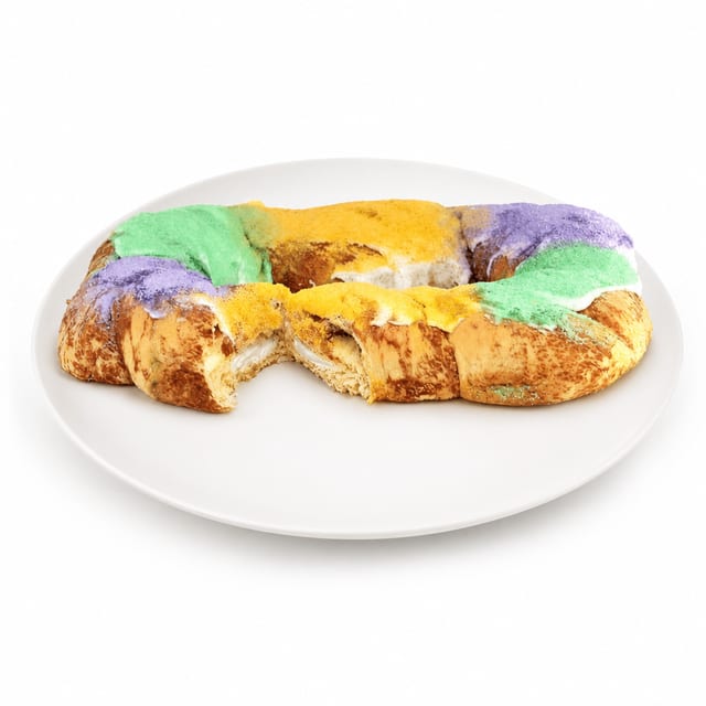 Gambino's Strawberry Filled King Cake.