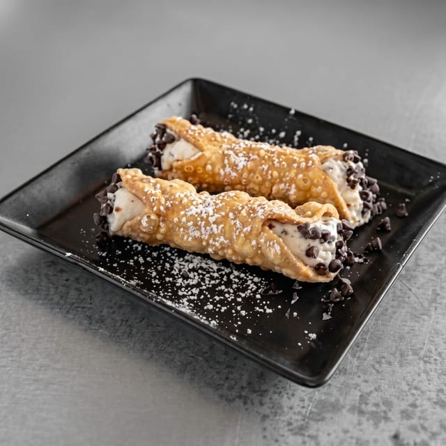 Large Cannoli's.
